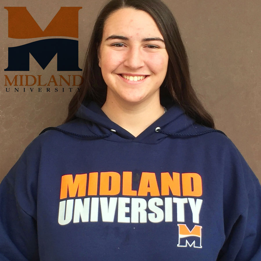 Angela Brazil (2016) Commits to Midland University