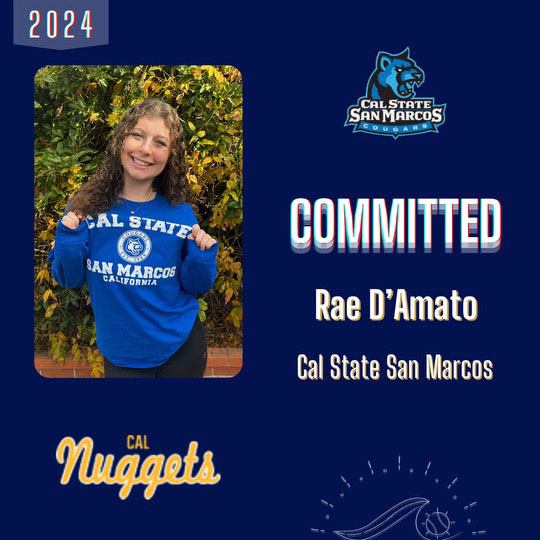 Rae D’Amato (2024) Commits to Cal State San Marcos