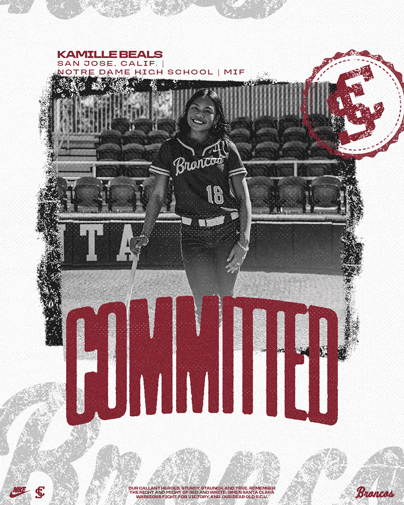 Kamille Beals (2027) Commits to Santa Clara